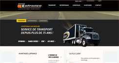 Desktop Screenshot of groupe-lafrance.com